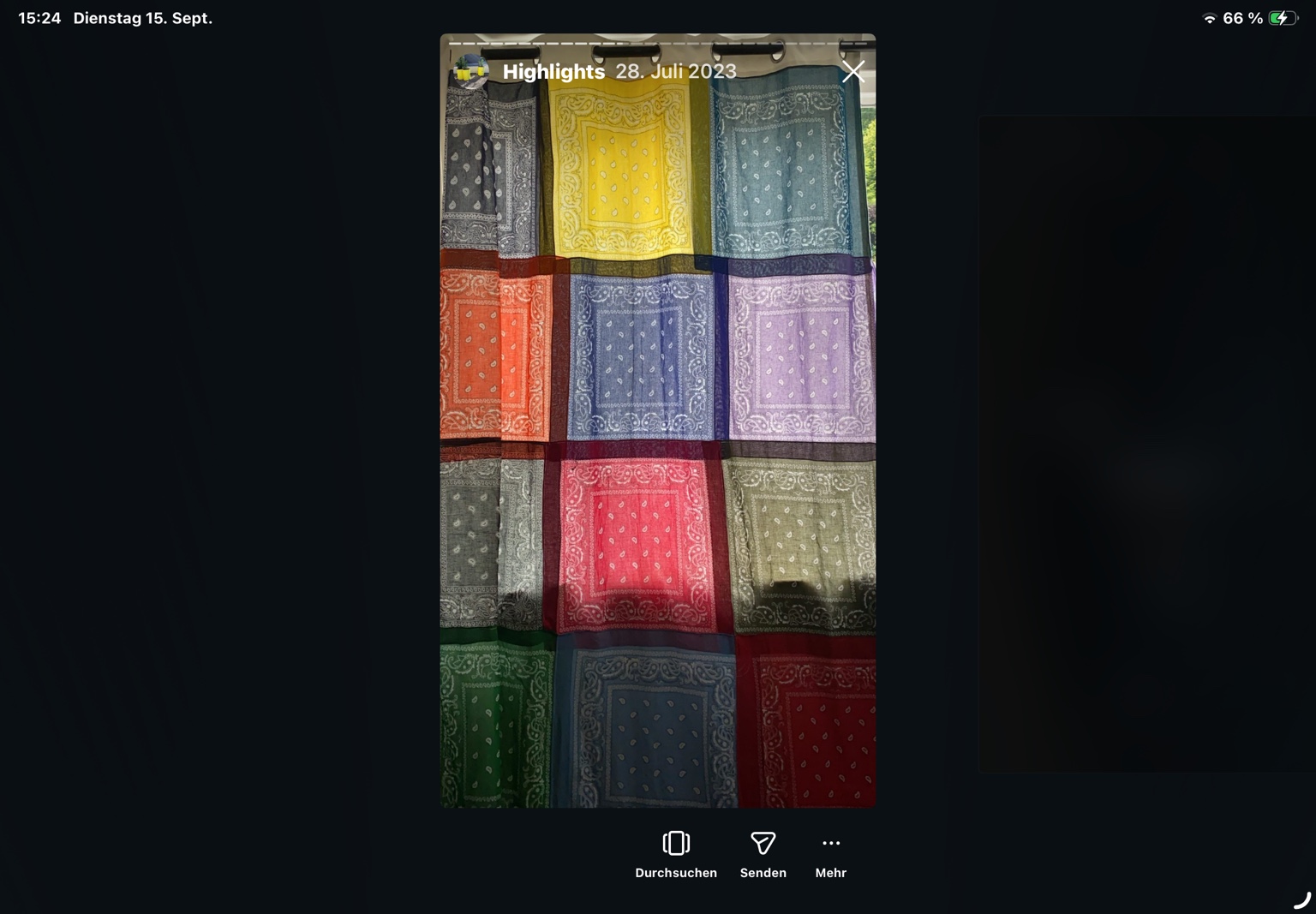 Bandana-Vorhang – Living / Wohnen und Einrichtung
